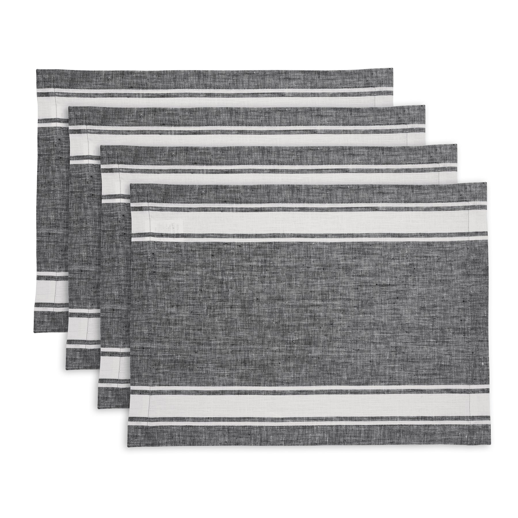 Farmhouse Stripe Placemats, Set of 4