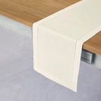 Cotton Linen Hemstitch Table Runner
