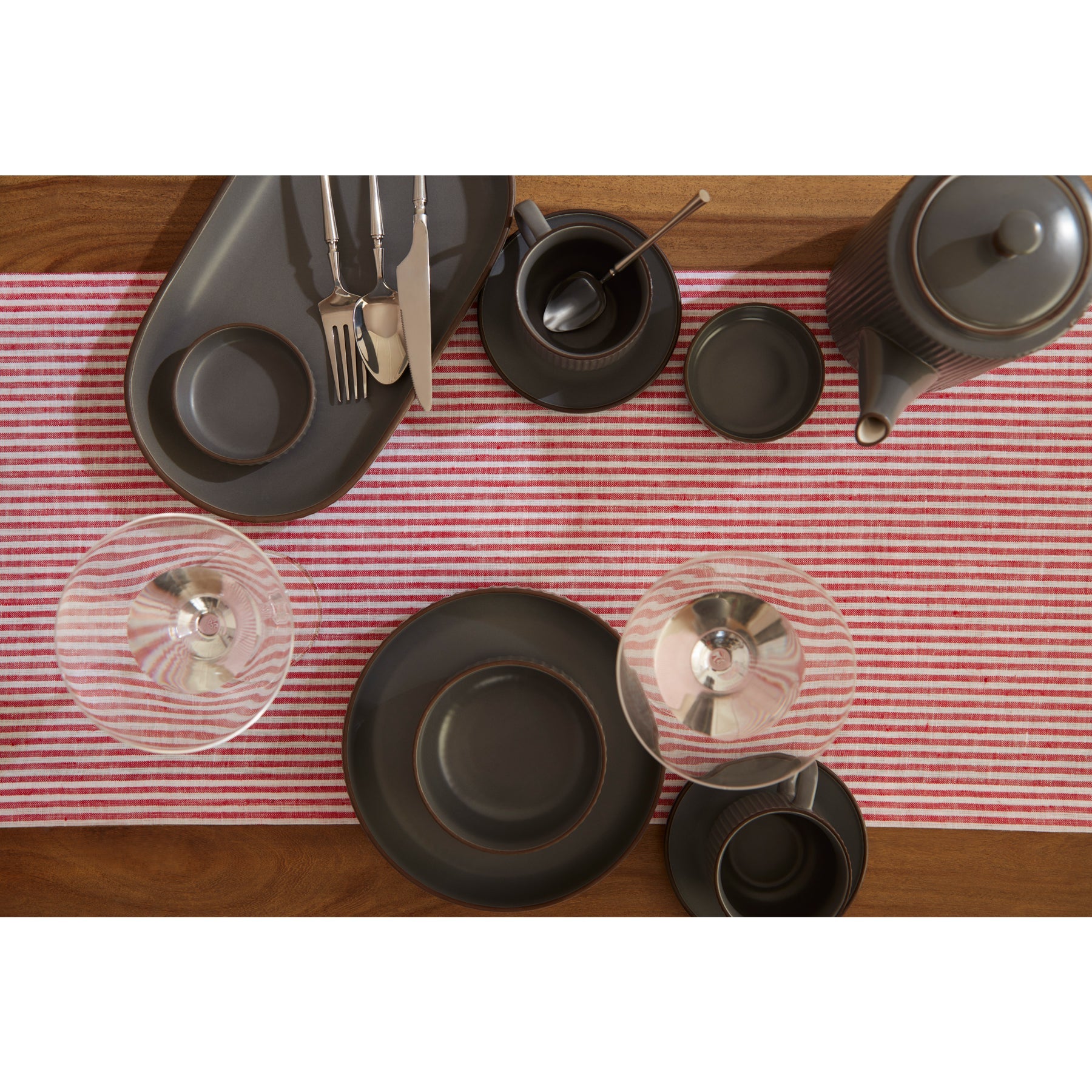 Narrow Stripe Table Runner