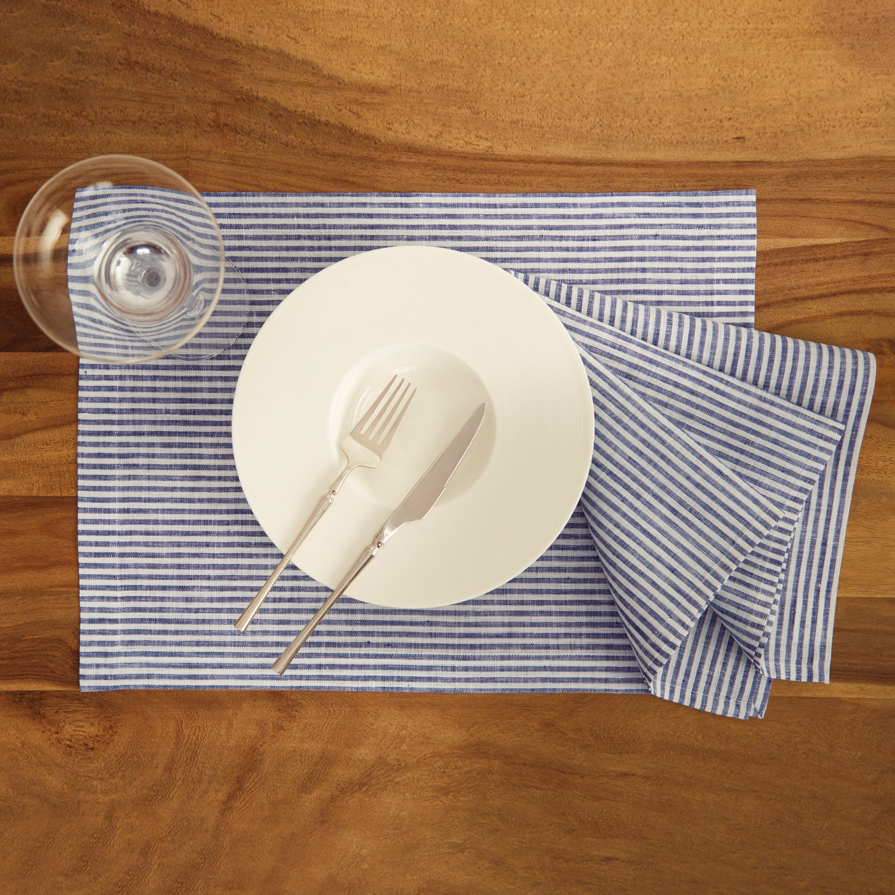 Narrow Stripe Placemats, Set of 4