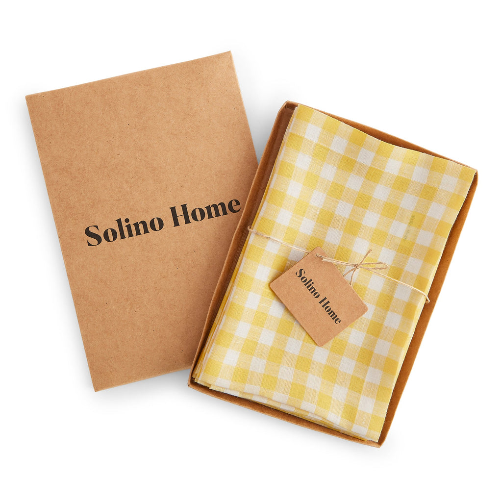 Gingham Napkins, Set of 4