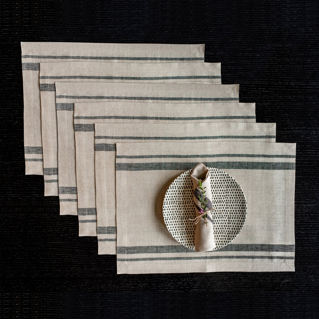 French Stripe Placemats