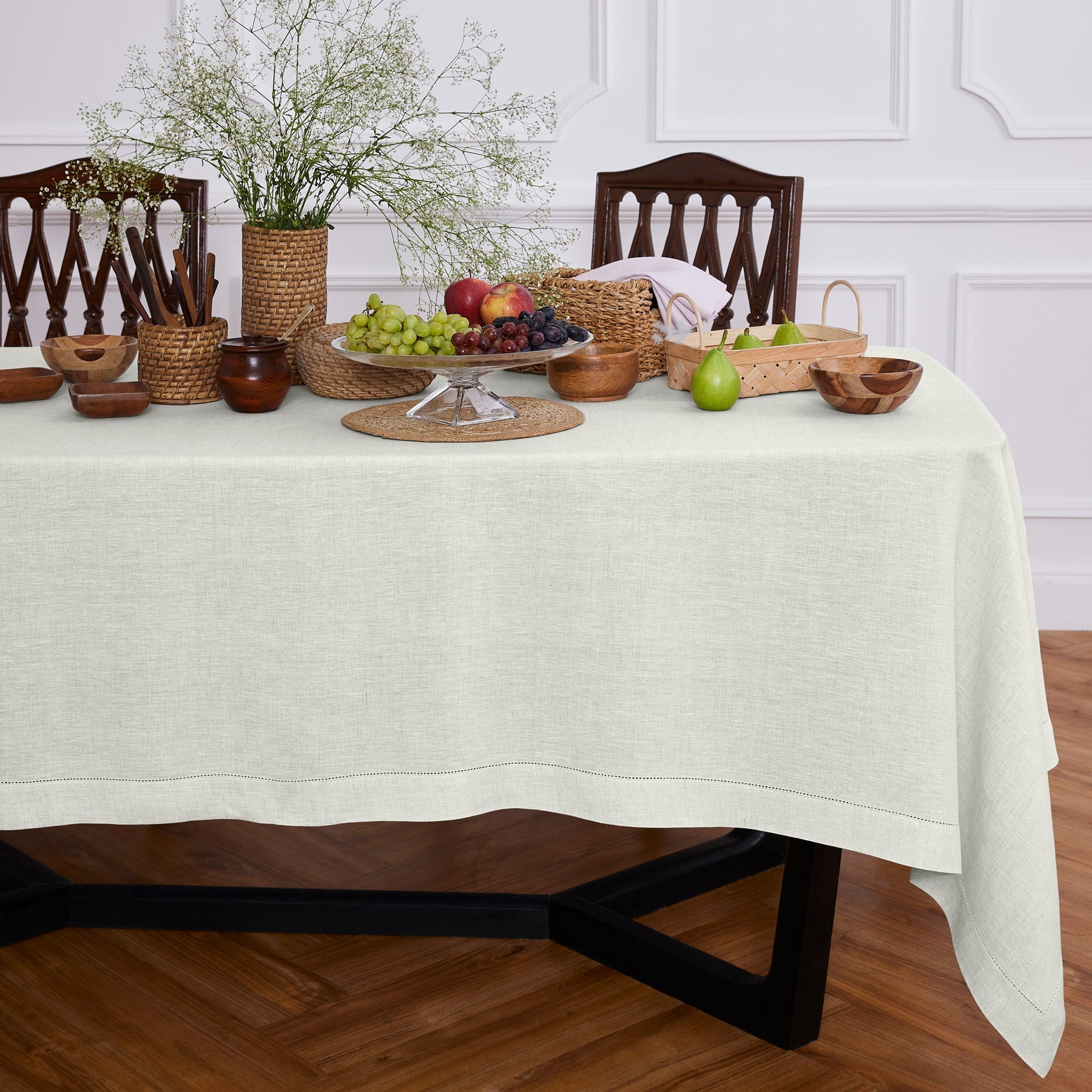 Sonoma Hemstitch Tablecloth