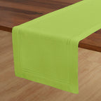 Linen Double Hemstitch Table Runner