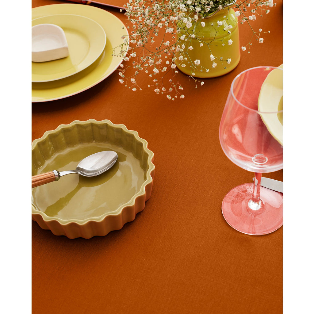 Dru Cotton Linen Tablecloth