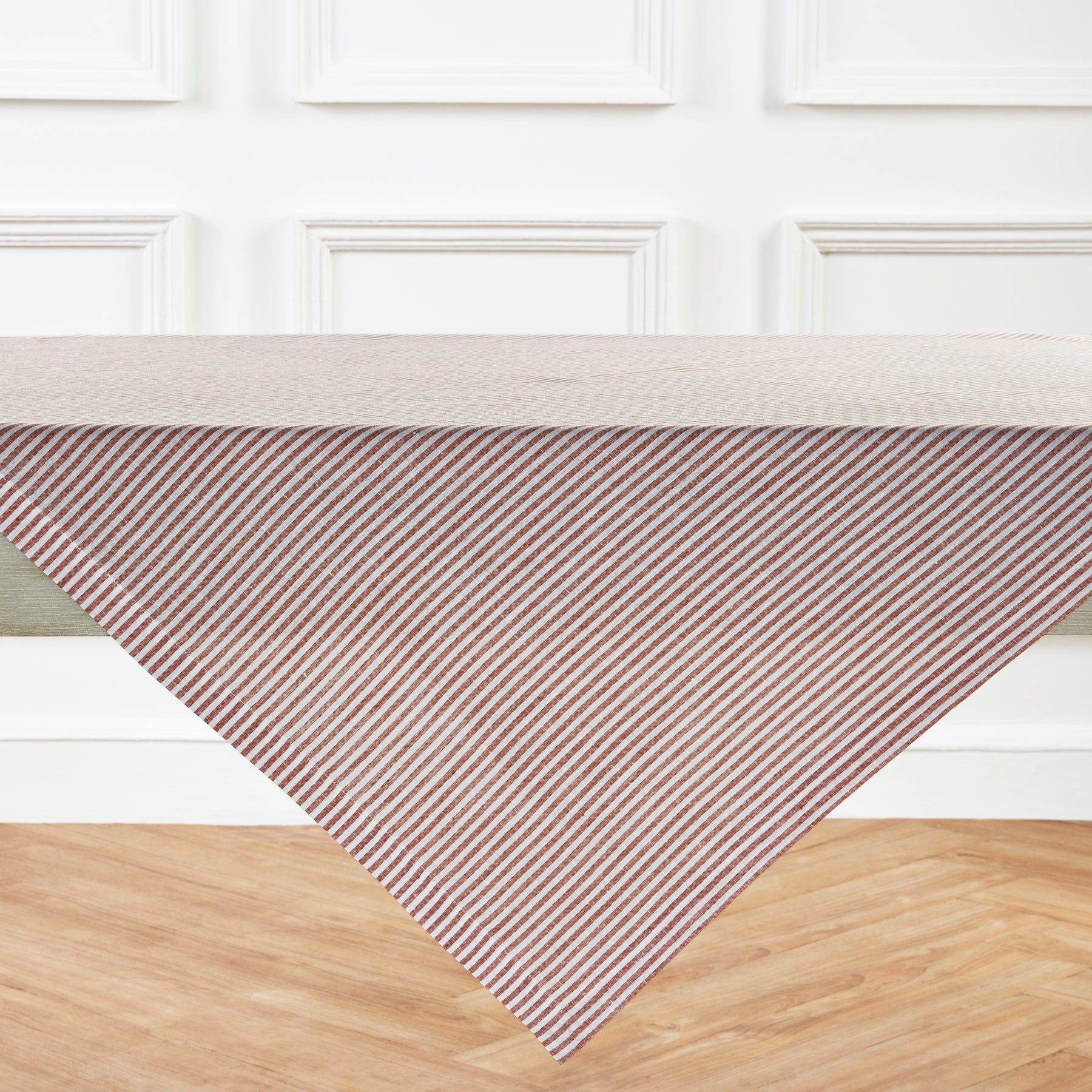 Narrow Stripe Table Throw