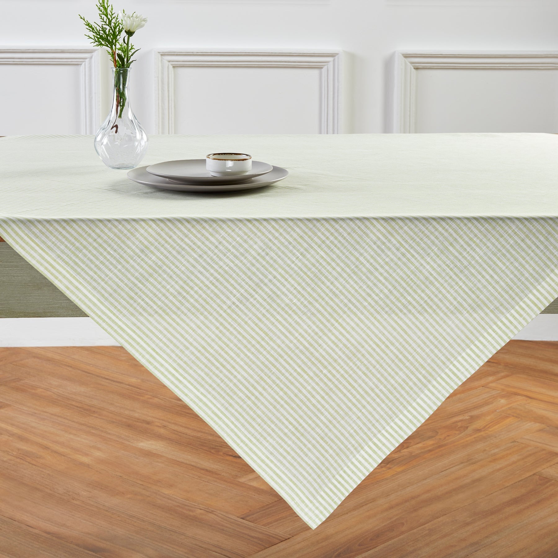 Narrow Stripe Table Throw