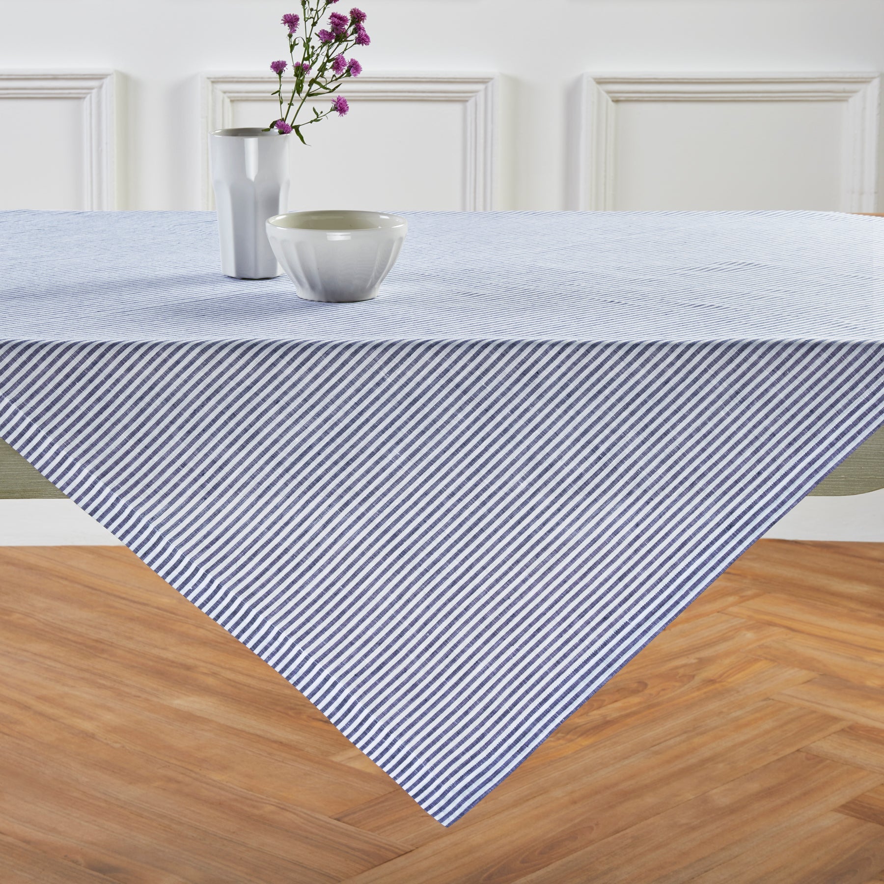 Narrow Stripe Table Throw