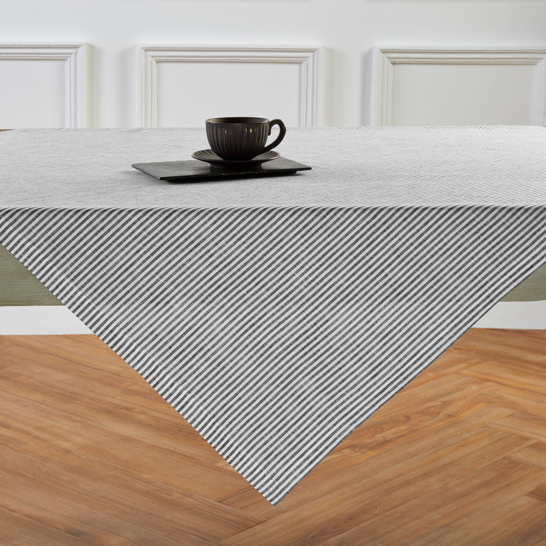 Narrow Stripe Table Throw