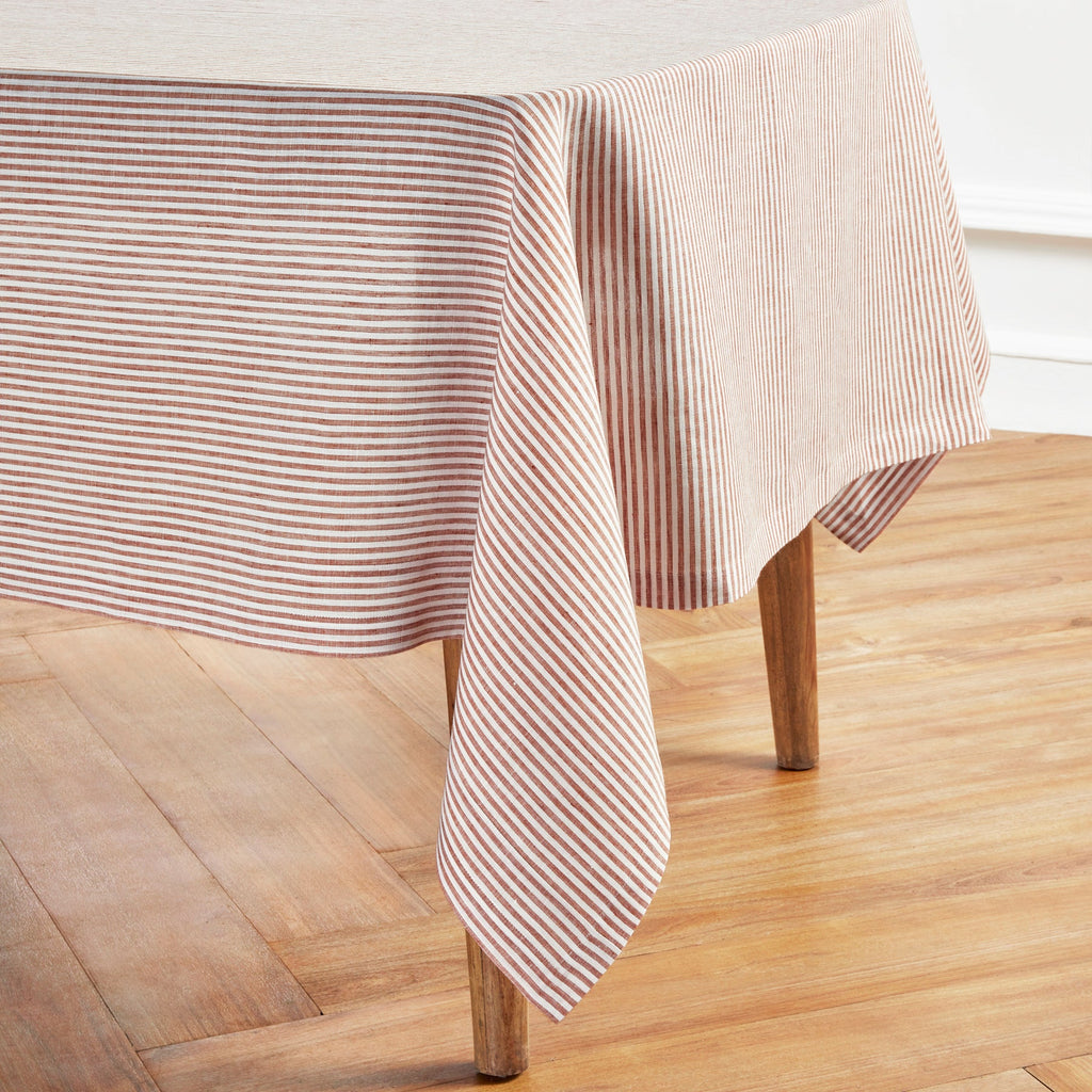 Narrow Stripe Tablecloth