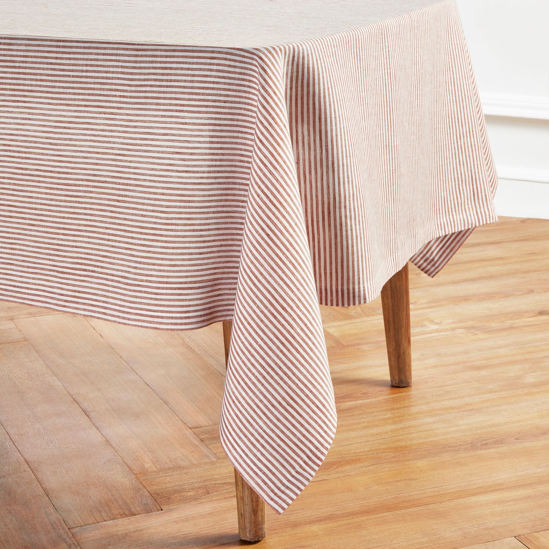Narrow Stripe Tablecloth