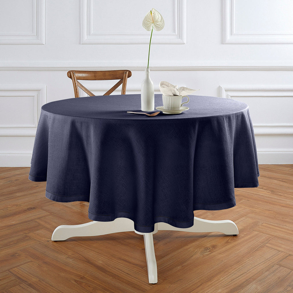 Sonoma Hemstitch Round Tablecloth
