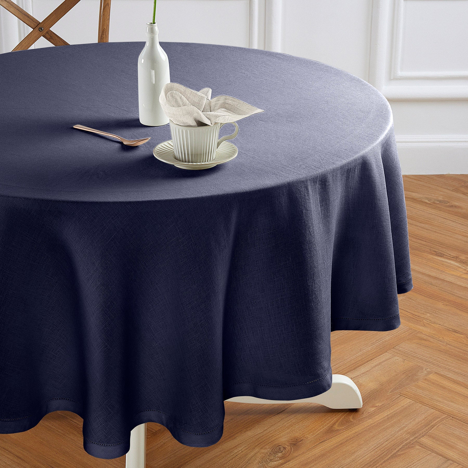 Sonoma Hemstitch Round Tablecloth