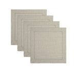 Classic Hemstitch Square Placemats, Set of 4