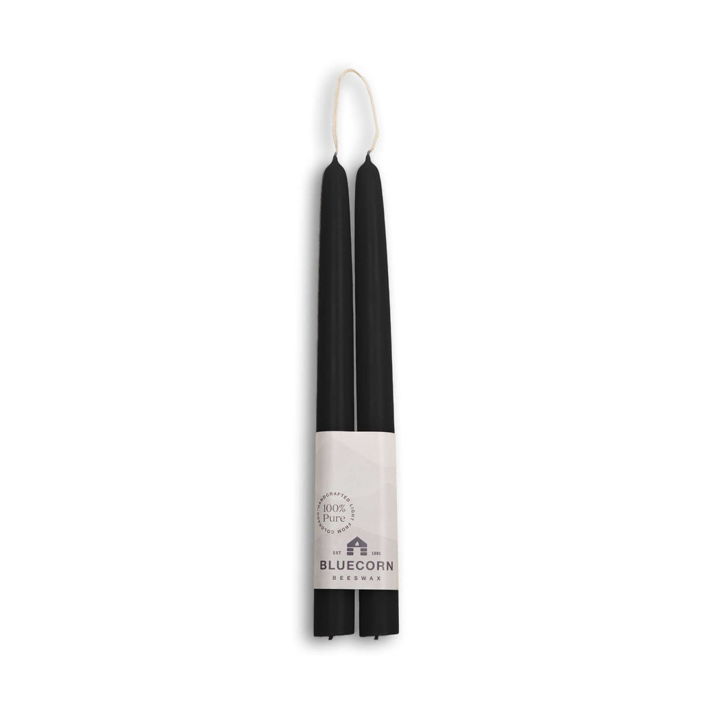 Hand-Dipped Beeswax Taper Candles - 1 Pair