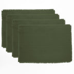 Fringe Placemats, Set of 4