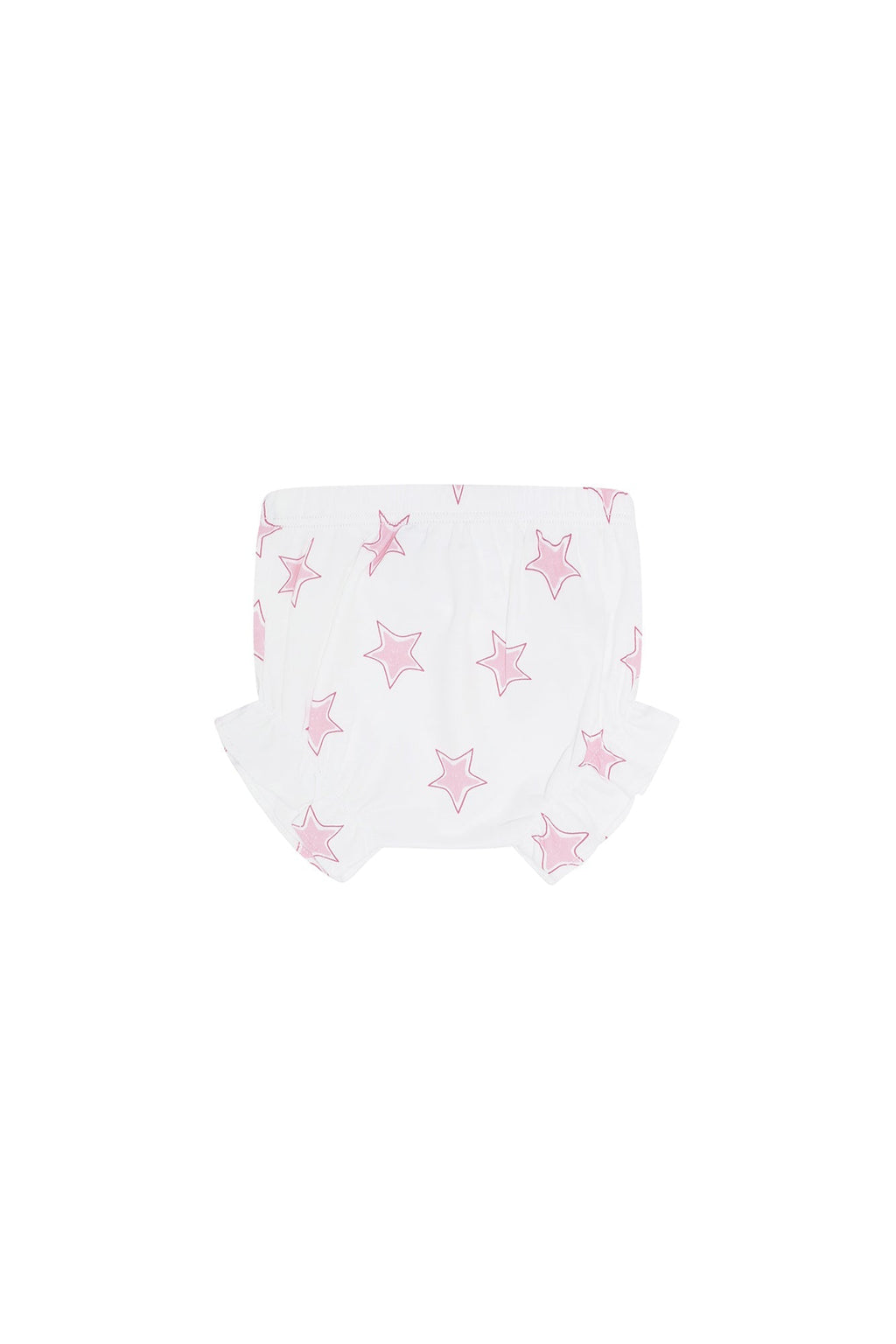 Pink Stars Print Diaper Cover Set