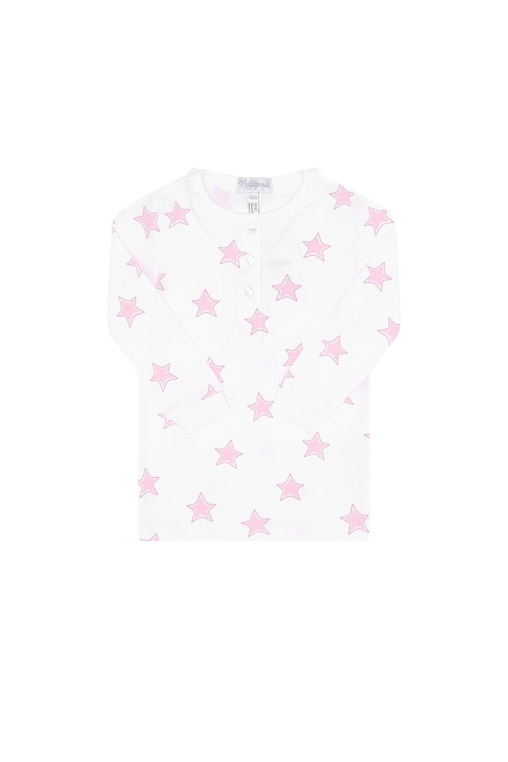 Pink Stars Print Pajama