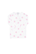 Pink Stars Print Pajama