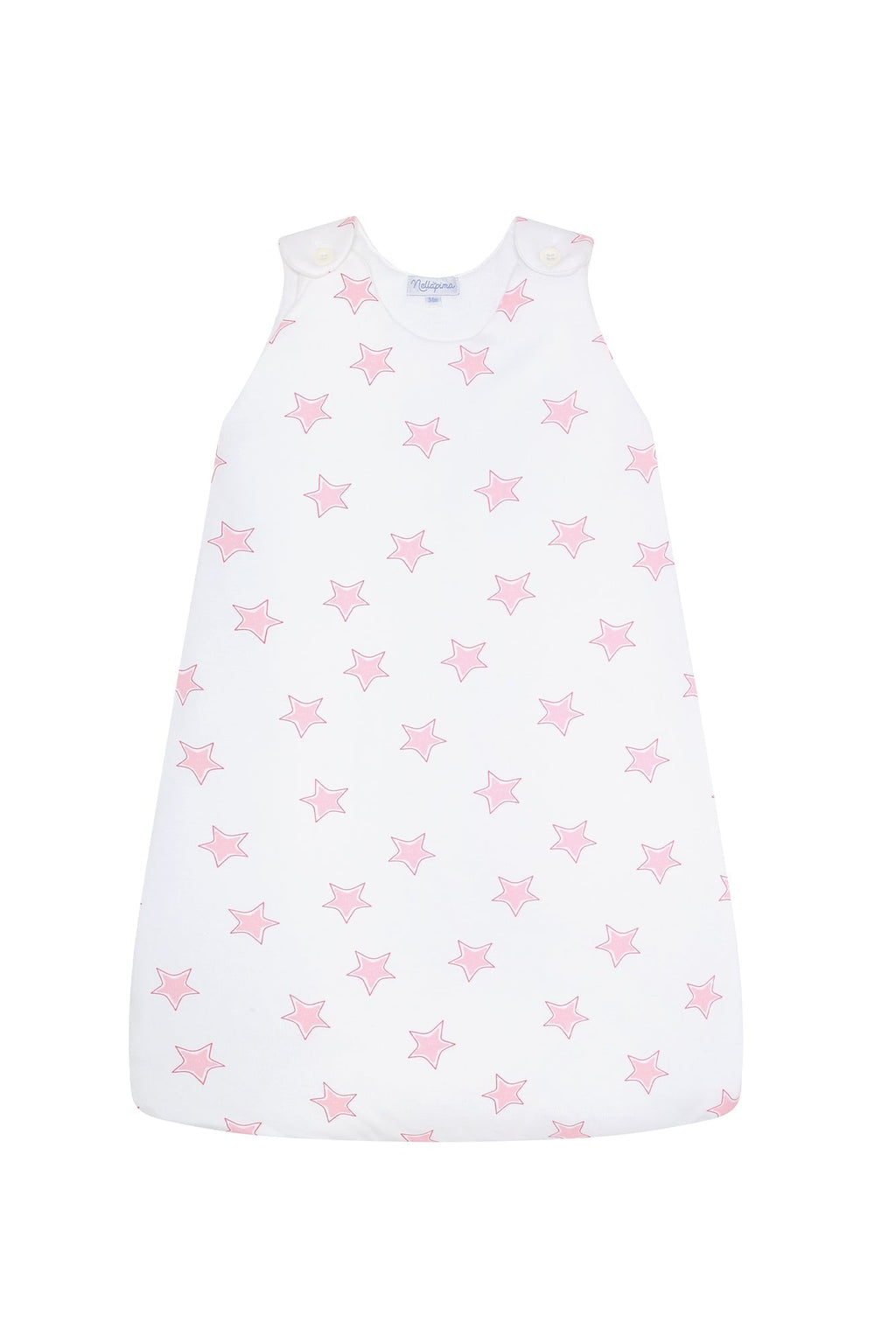Pink Stars Print Winter Sack Pink