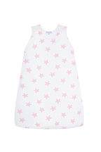 Pink Stars Print Winter Sack Pink