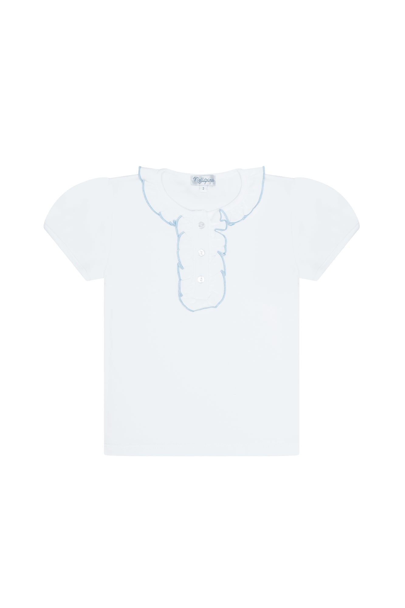 Ruffle Short Sleeve Tee