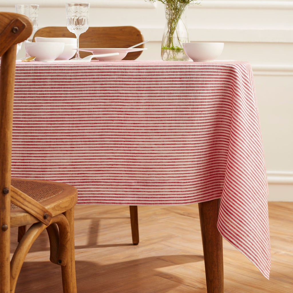 Narrow Stripe Tablecloth