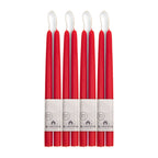Hand-Dipped Beeswax Taper Candles - Bulk 4-Pair Bundle