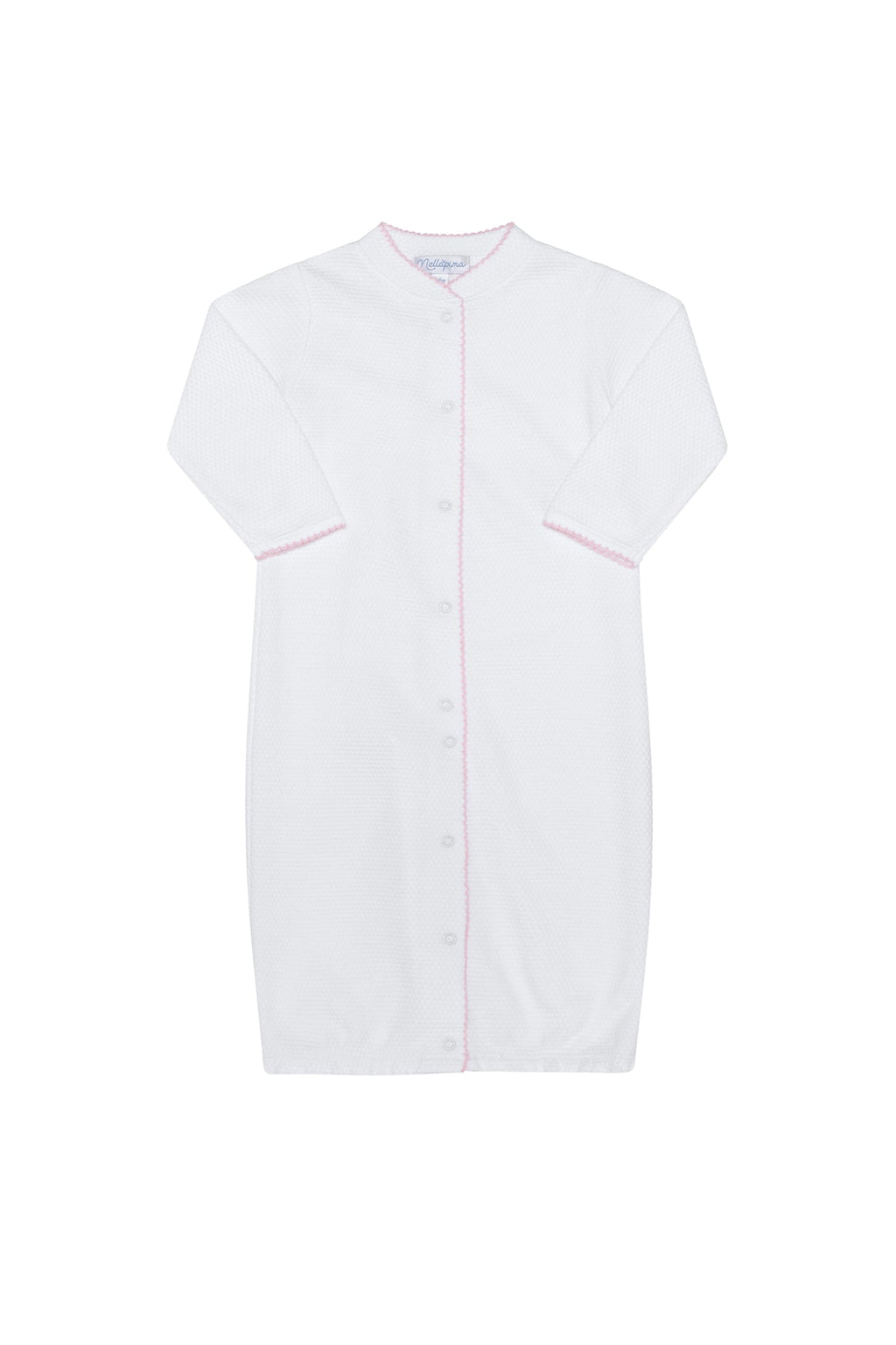 White Bubble Baby Converter Gown Pink PT