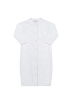 White Bubble Baby Converter Gown Pink PT