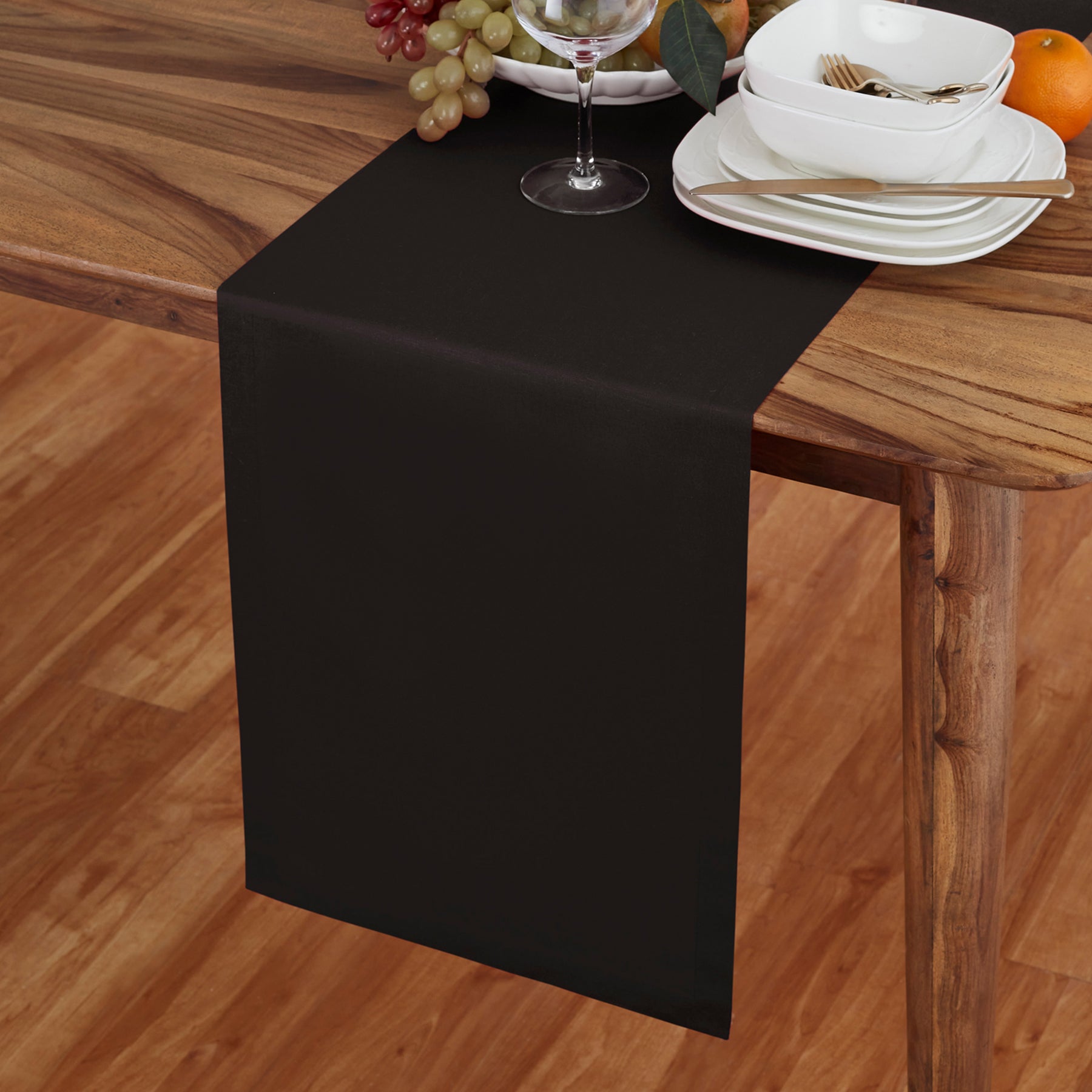 Dru Cotton Linen Table Runner