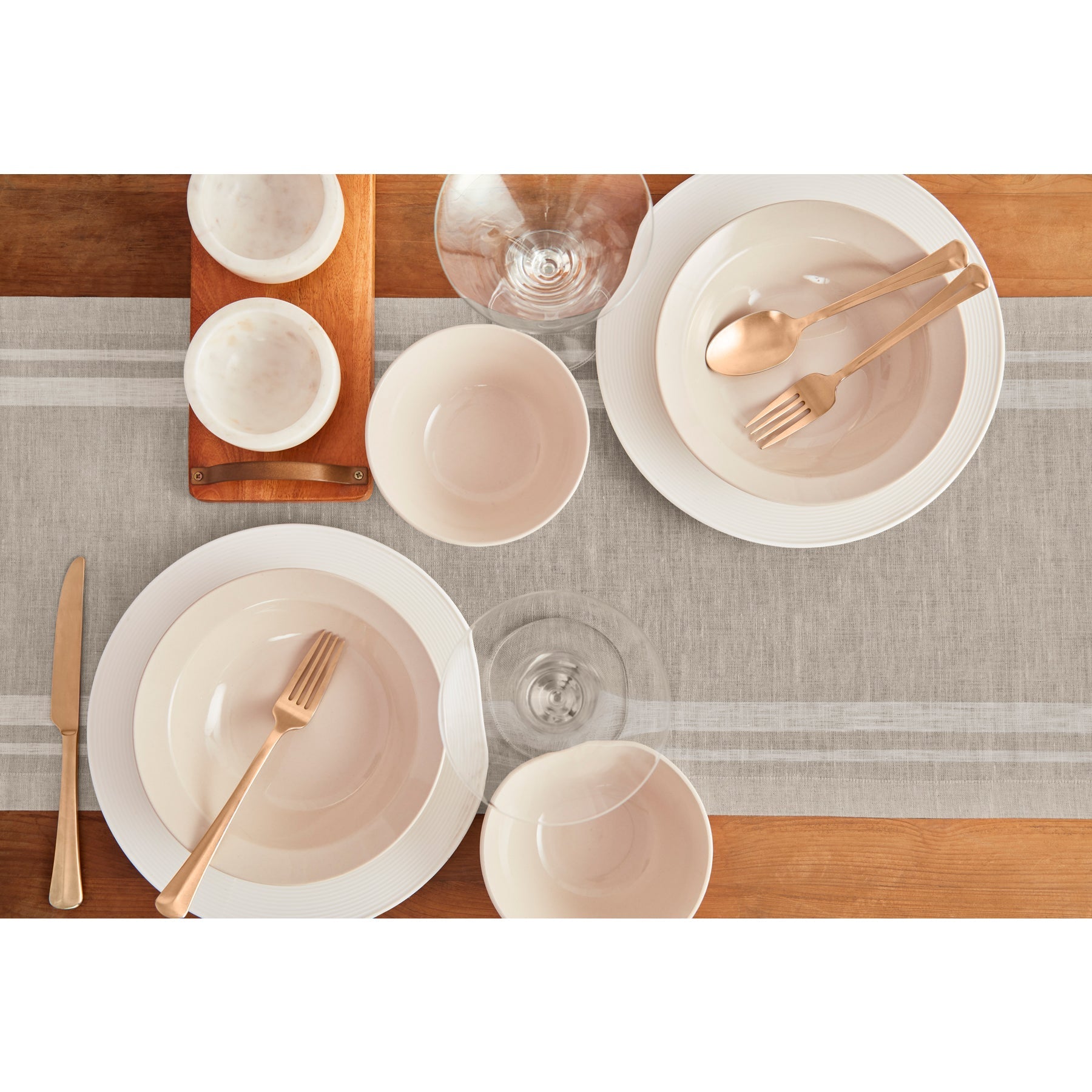 French Stripe Table Runner