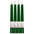 Hand-Dipped Beeswax Taper Candles - Bulk 4-Pair Bundle