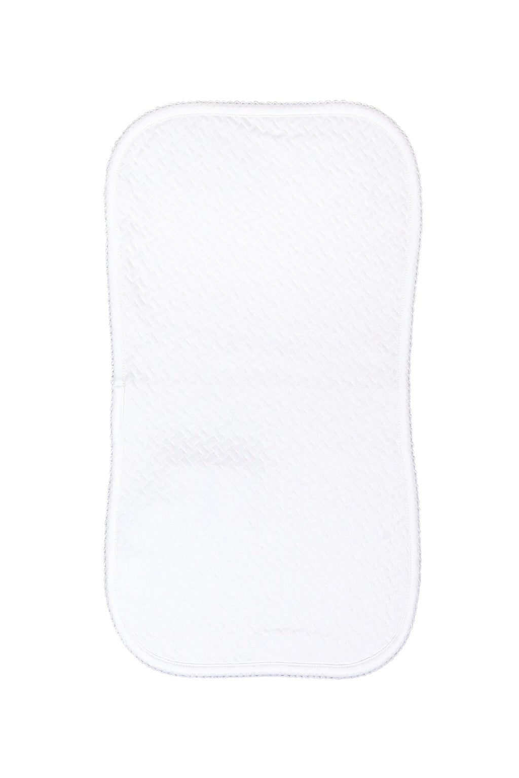 Basket Weave Baby Burp Cloth