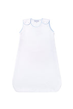 Basket Weave Quilted Baby Sack Blue PT