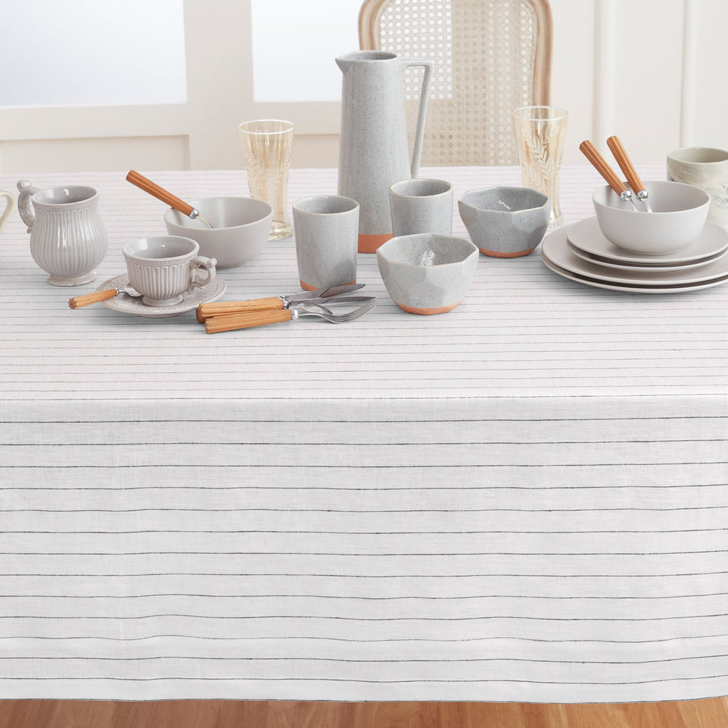 Pinstripe Tablecloth