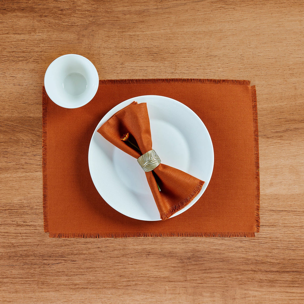 Fringe Placemats, Set of 4