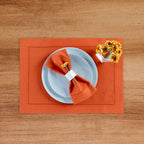 Cotton Linen Hemstitch Placemats