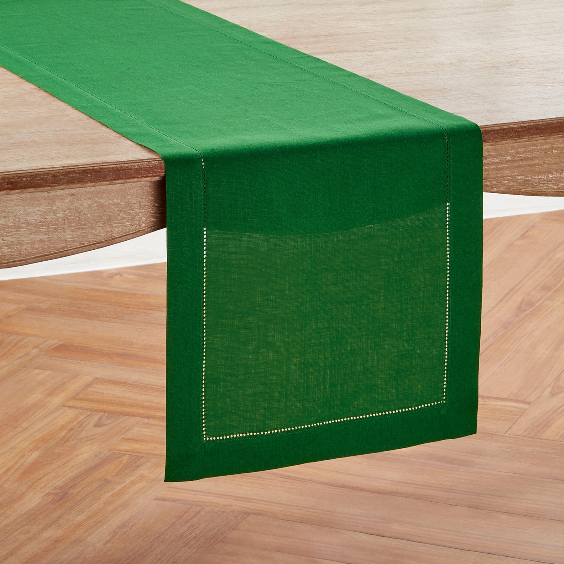 Classic Hemstitch Table Runner