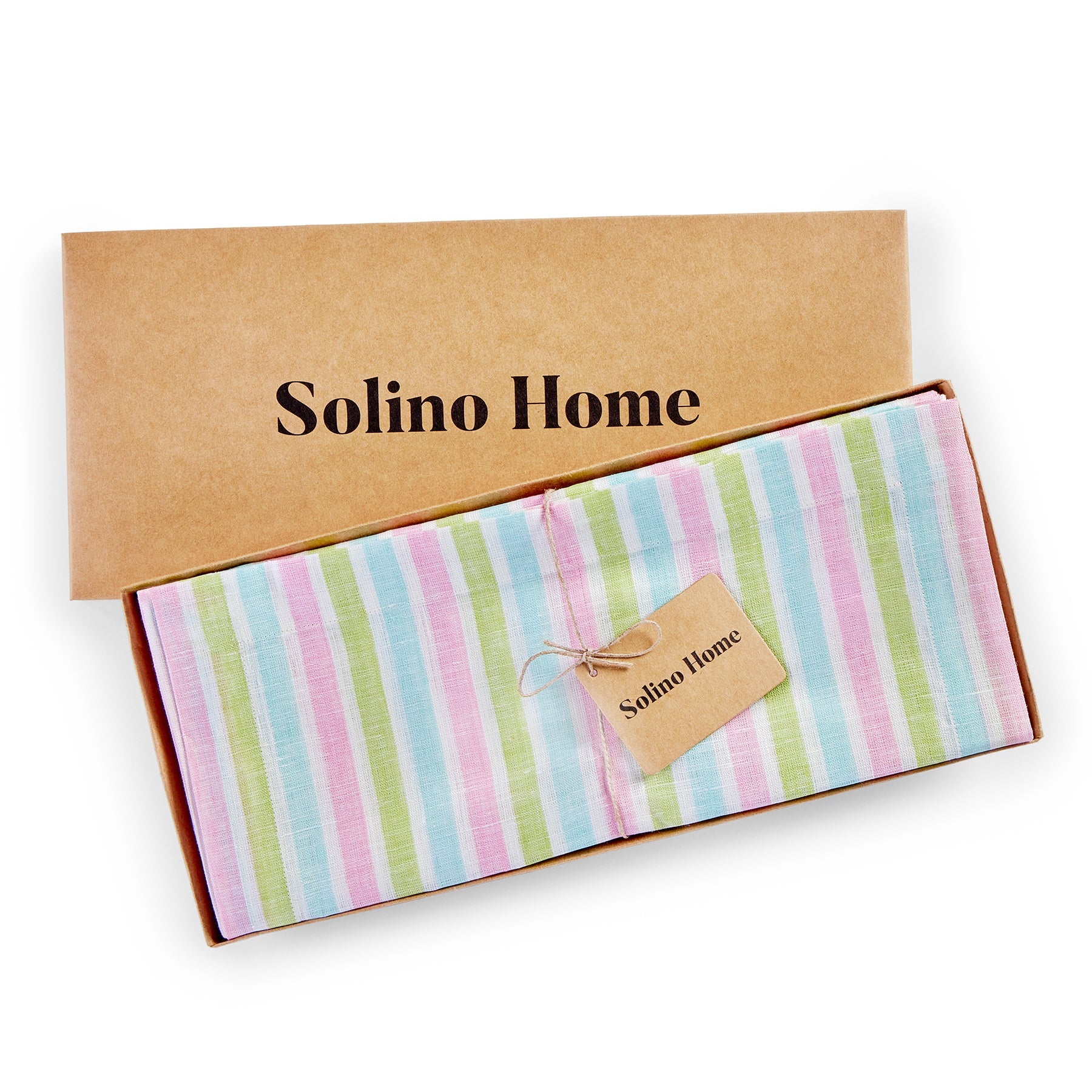Palm Beach Stripe Table Runner
