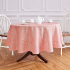 Narrow Stripe Round Tablecloth