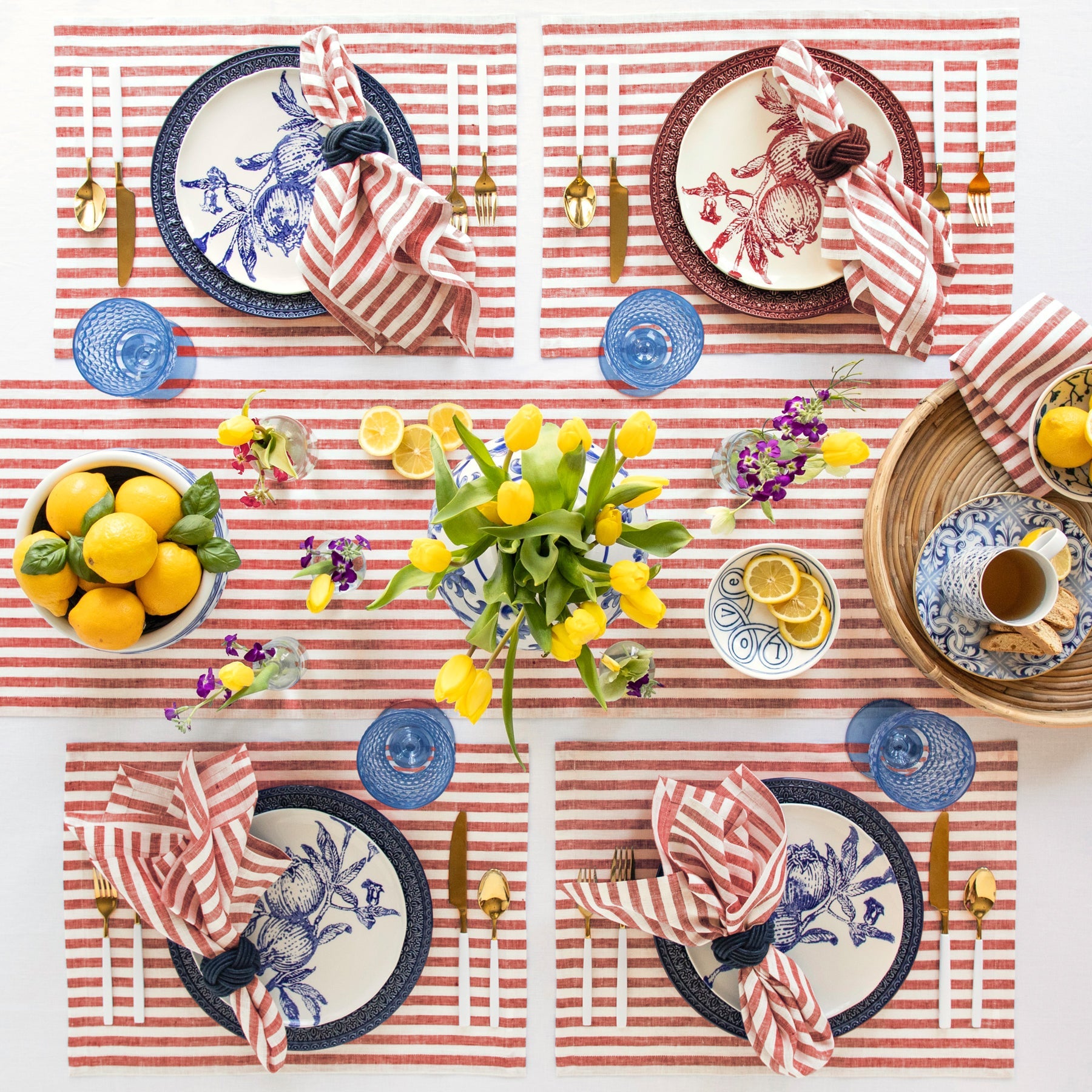Amalfi Stripe Napkins
