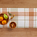Fall Harvest Plaid Table Runner
