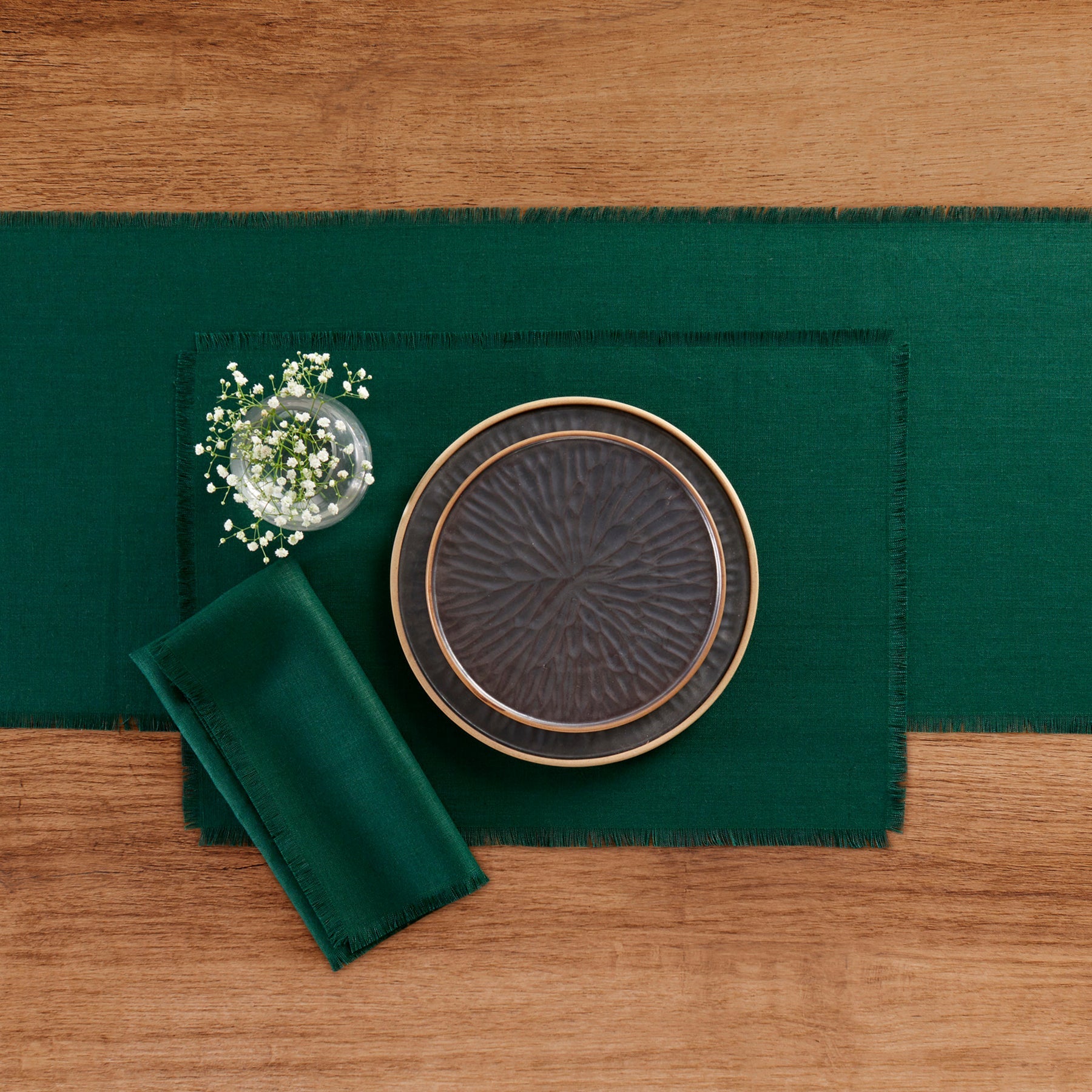 Fringe Placemats, Set of 4