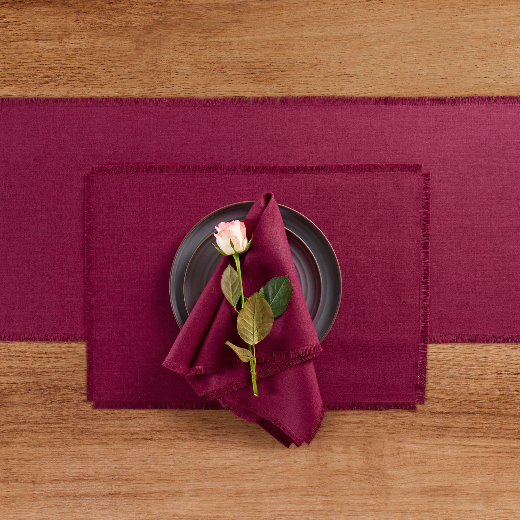Fringe Placemats, Set of 4