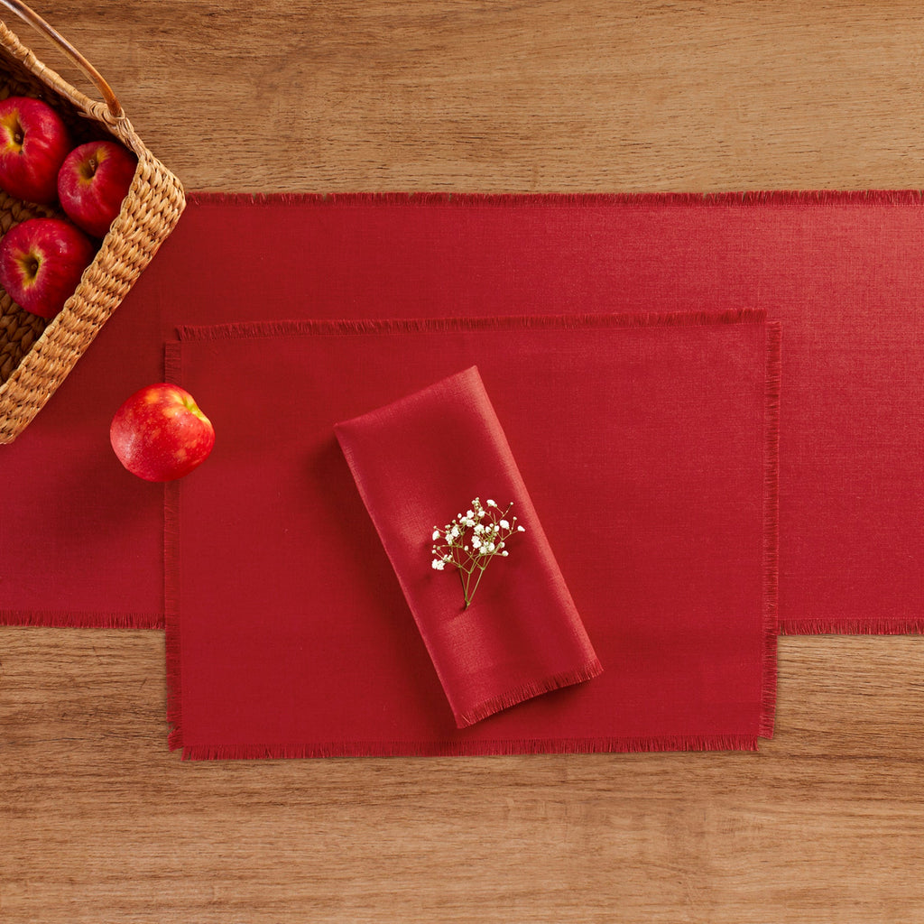 Fringe Placemats, Set of 4