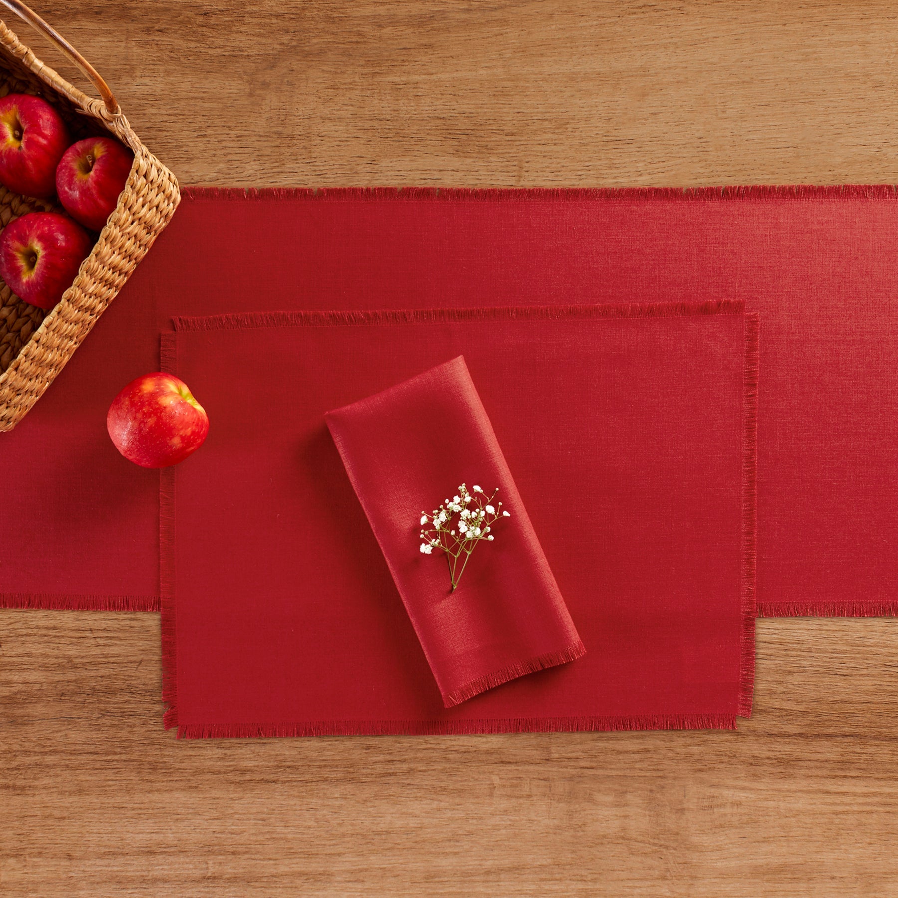 Fringe Placemats, Set of 4
