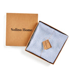Narrow Stripe Round Tablecloth