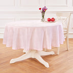 Narrow Stripe Round Tablecloth