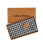 Gingham Table Throw